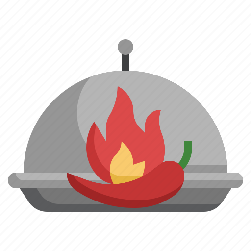 Spicy, food, cover, meal, restaurant icon - Download on Iconfinder