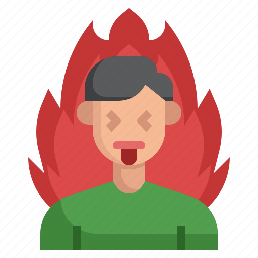 Spicy, people, food, restaurant, kebab, fire icon - Download on Iconfinder