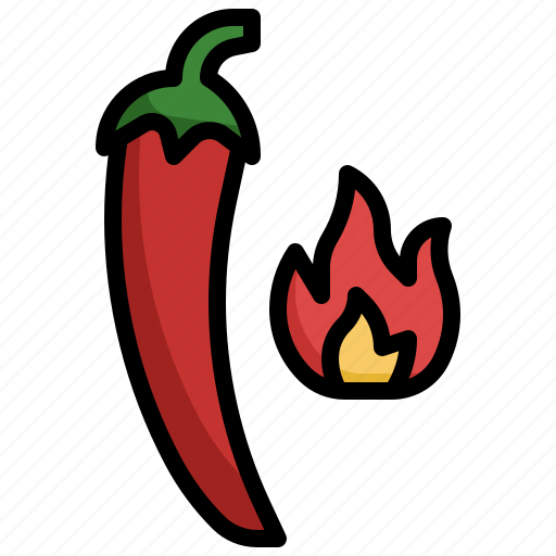 Spicy, chilli, mild, food, restaurant, spice, heat icon - Download on Iconfinder