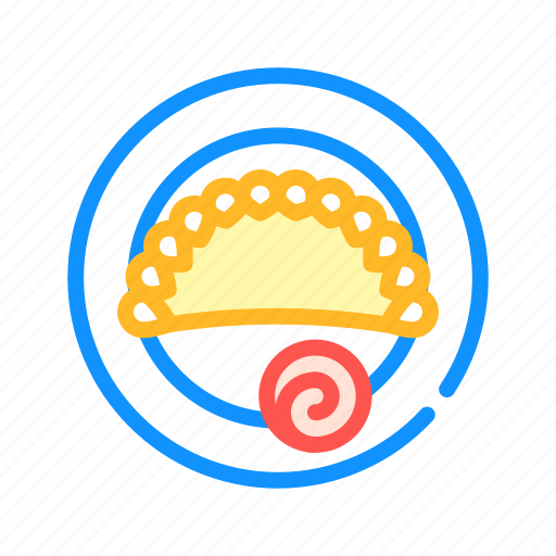 Empanadas, mexican, fried, patty, dish, flavor icon - Download on Iconfinder
