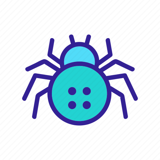 Bee, contour, insect, spider icon - Download on Iconfinder
