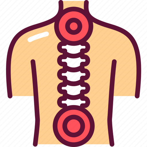 Spine, orthopedic, radiculitis icon - Download on Iconfinder
