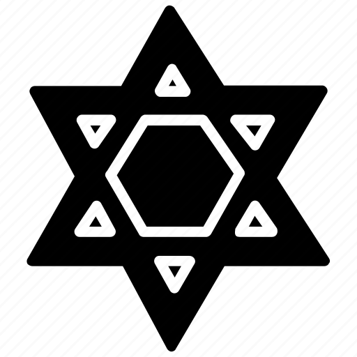Hannuka, israel symbol, jewish sign, jewish symbol, spiritual element icon - Download on Iconfinder