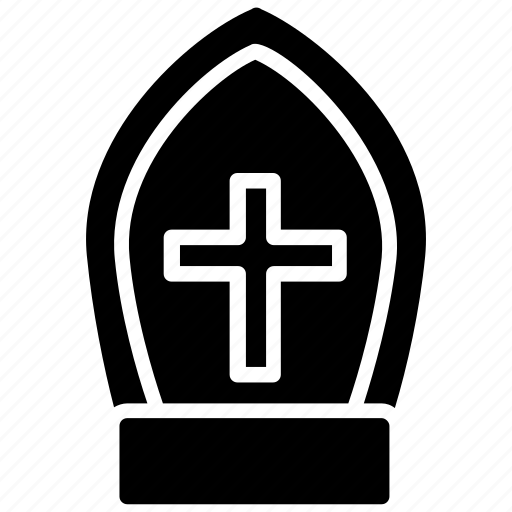 Catholic, christian, christian symbol, cross sign, spiritual element icon - Download on Iconfinder