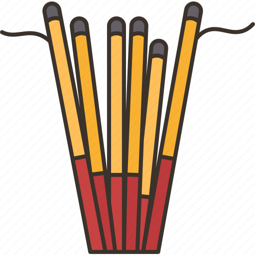 Incense, stick, aroma, scent, ritual icon - Download on Iconfinder