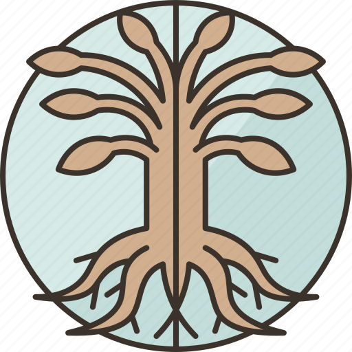 Tree, life, nature, balance, peace icon - Download on Iconfinder
