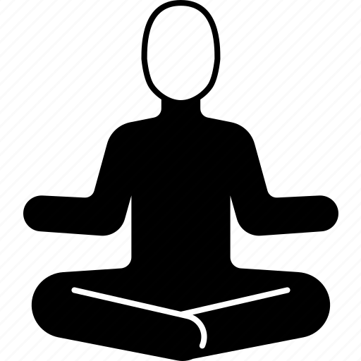 Relaxed, sitting, meditate, wellness, harmony icon - Download on Iconfinder