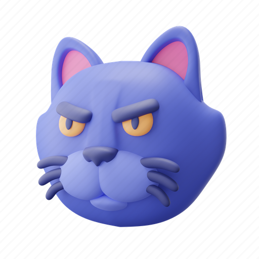 Cat, pet, animal 3D illustration - Download on Iconfinder