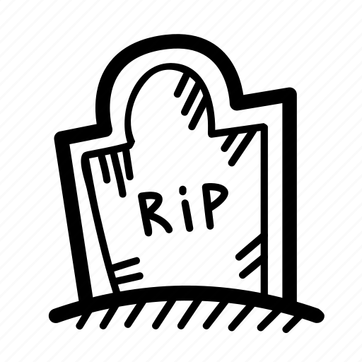 Gravestone, halloween, scary, horror, spooky, ghost, monster icon - Download on Iconfinder