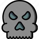 creepy, halloween, scary, skull, spooky