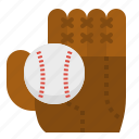 ball, baseball, competition, game, glove, soft, sport