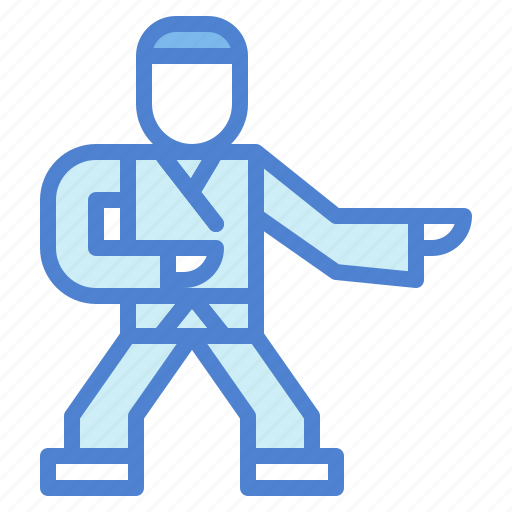 Judo, karate icon - Download on Iconfinder on Iconfinder