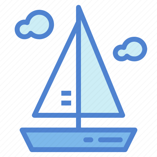 Boat, boats, sailboat, sailing icon - Download on Iconfinder