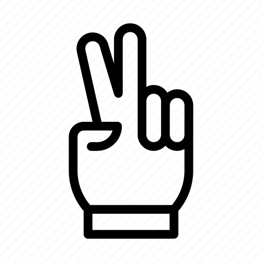 Gesture, hand, sign, sport, victory icon - Download on Iconfinder