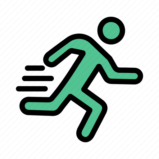 Fast, game, player, runner, sport icon - Download on Iconfinder