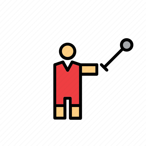 Olympic, olympics, sport, sports, athlete, athletics, hammer throw icon - Download on Iconfinder