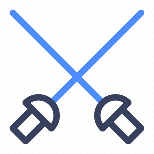 Fencing, sword, sport icon - Download on Iconfinder