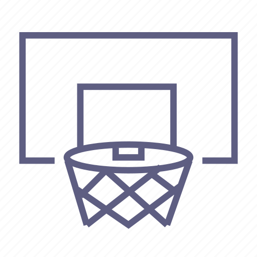 Basketball, basketball backboard, basketball hoop, goal, gym, sport, sportsgear icon - Download on Iconfinder