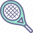 tennis, racket, play, game, sport, badminton