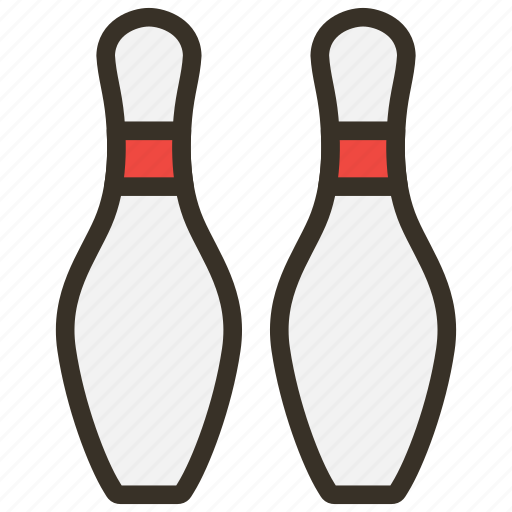 Bowling, pins, sports icon - Download on Iconfinder