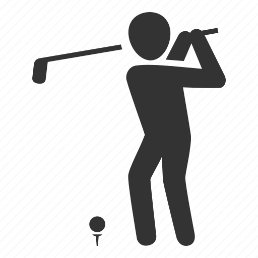 Course, golf, golfer, play, sport, swing, tee icon - Download on Iconfinder