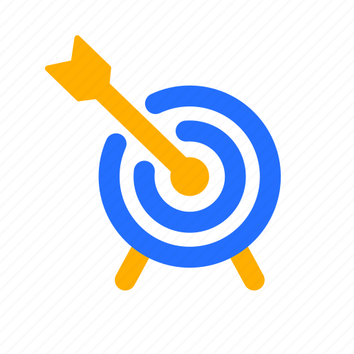 Dartboard, bullseye, aim, target, goal, focus, arrow icon - Download on Iconfinder