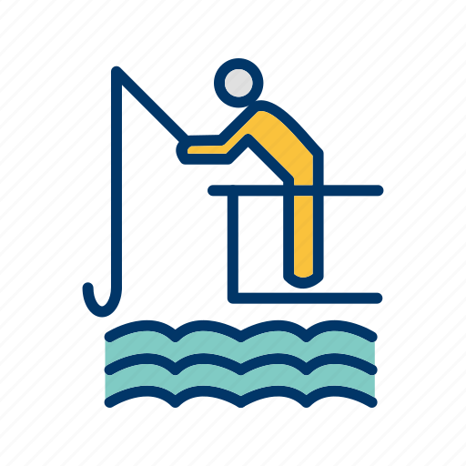 Fishing, fish, rod icon - Download on Iconfinder