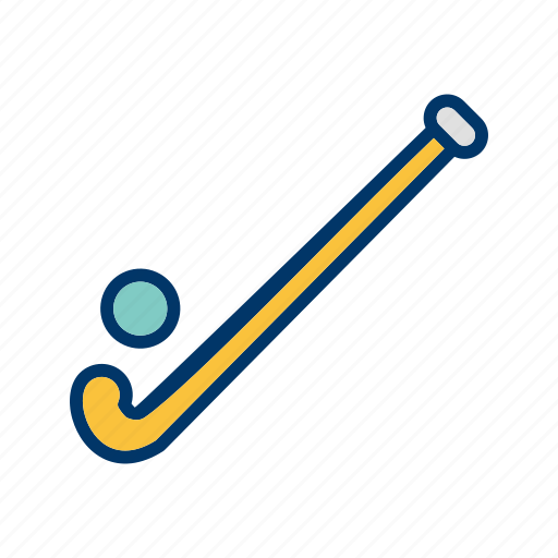 Hockey, ball, stick icon - Download on Iconfinder