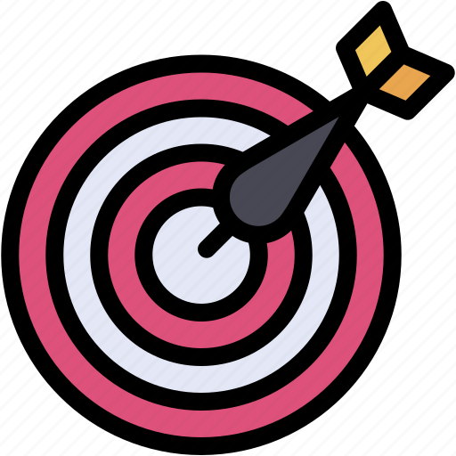 Dart, board, targeting, darts, goal icon - Download on Iconfinder