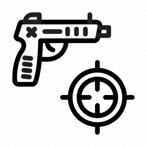 Shooting, sports, marksmanship, gun sport, firearm sport icon - Download on Iconfinder