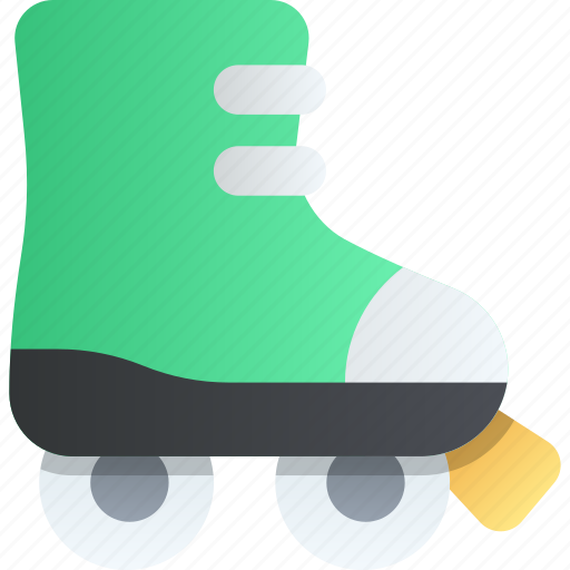 Roller skate, rollerblade shoe, roller skating shoe, sport, activity, footwear icon - Download on Iconfinder