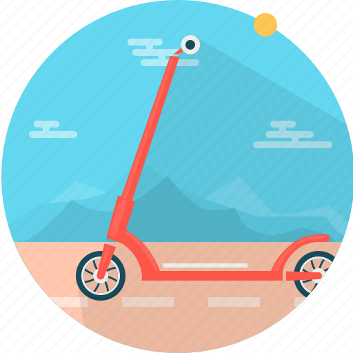 Scooter, transport, road, transportation, roller, sport, vehicle icon - Download on Iconfinder
