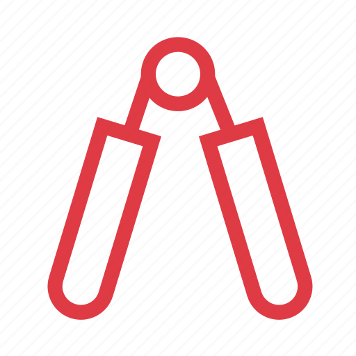 Expander, gym, gymnastics, sport, tongs, exercise, fitness icon - Download on Iconfinder