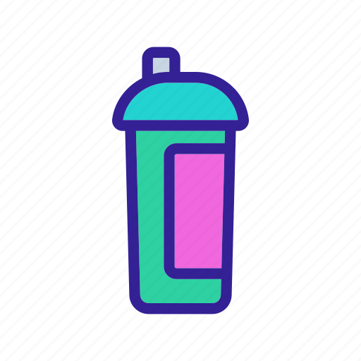 Beverage, contour, drink, energy, linear, nutrition, sport icon - Download on Iconfinder
