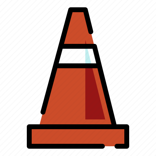 Cone, sport, traffic, training icon - Download on Iconfinder