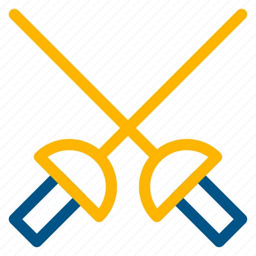 Athlete, athletics, fencing, game, sports, sword, weapon icon - Download on Iconfinder