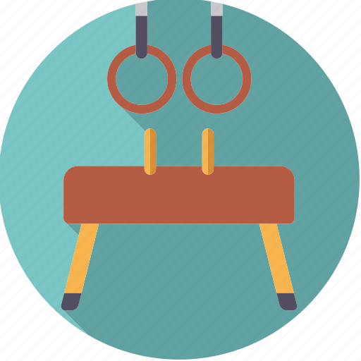 Equipment, gym, pommel horse, rings, sportix, sports, exercise icon - Download on Iconfinder