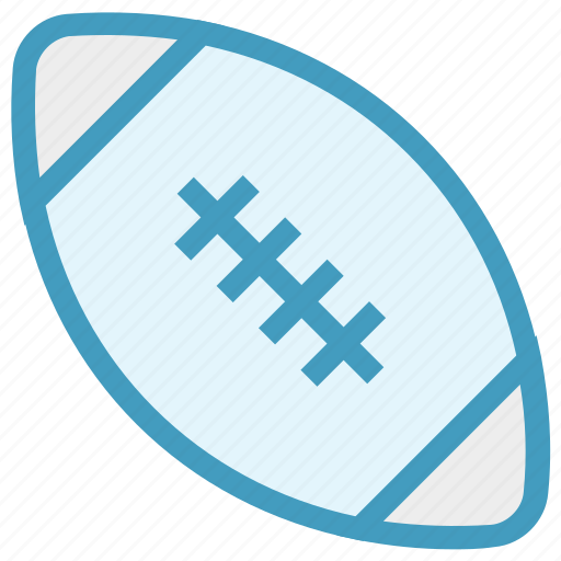 American football, rugby, rugby ball, rugby equipment, sports ball icon - Download on Iconfinder