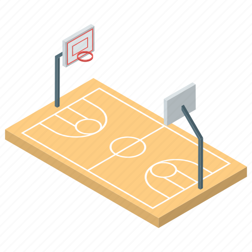 Basketball arena, basketball court, playground, sports ground, tournament ground icon - Download on Iconfinder