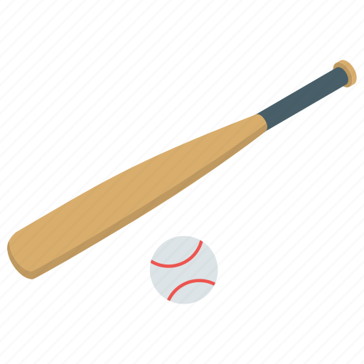 Baseball, bat ball, cricket tool, game equipment, sports equipment icon - Download on Iconfinder