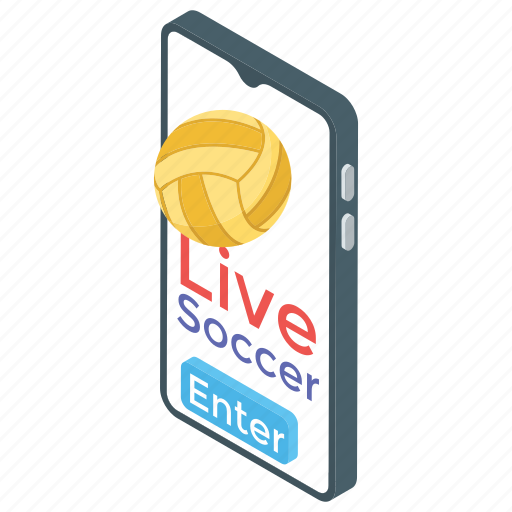 Live broadcasting, mobile match, online match, online sports, sports app icon - Download on Iconfinder