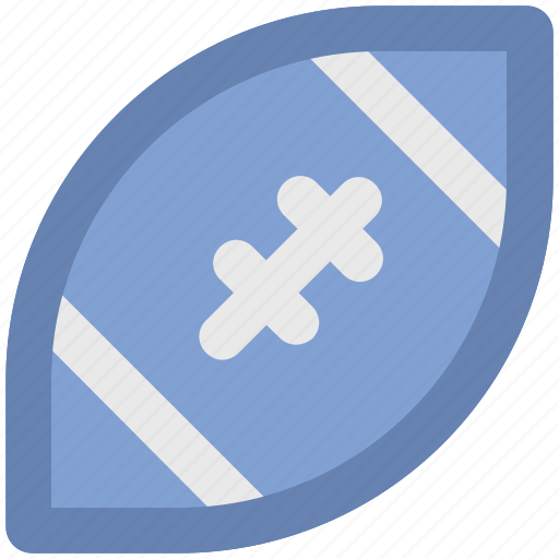 American football, egg ball, rugby, rugby ball, rugby equipment, sports ball icon - Download on Iconfinder