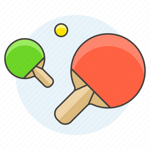 Tennis, racquet, ball, ping, sports, pong, table icon - Download on Iconfinder