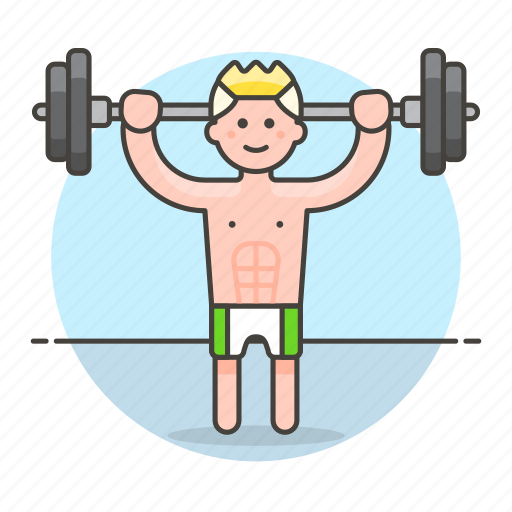 Barbell, bodybuilder, fitness, male, sports, strentgh, training icon - Download on Iconfinder