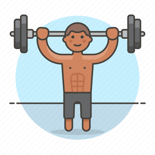 Training, sports, fitness, weight, strentgh, bodybuilder, barbell icon - Download on Iconfinder