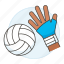 gear, hit, ball, hand, sports, volleyball, glove, equipment, apparel 