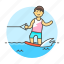 athlete, board, male, ridder, sports, wakeboard, wakeboarding, water 