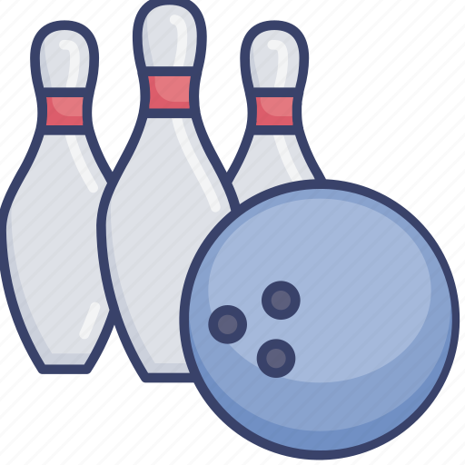 Activity, ball, bowling, exercise, game, pins, sport icon - Download on Iconfinder