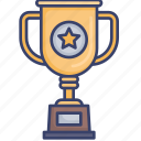 achievement, award, reward, star, trophy, winner