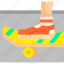 play, skateboard, sport 